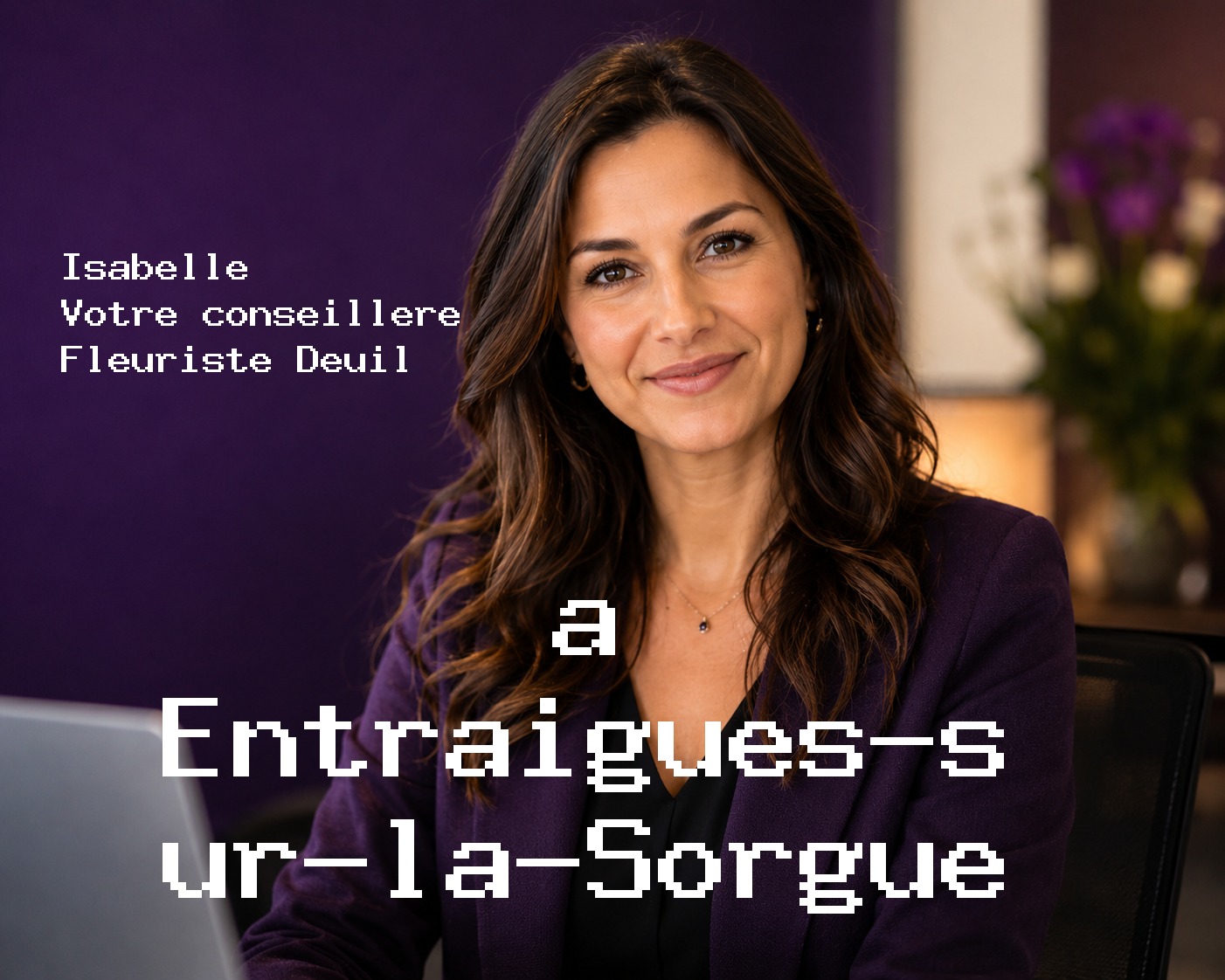 Isabelle, votre conseillère Fleuriste Deuil à Entraigues-sur-la-Sorgue