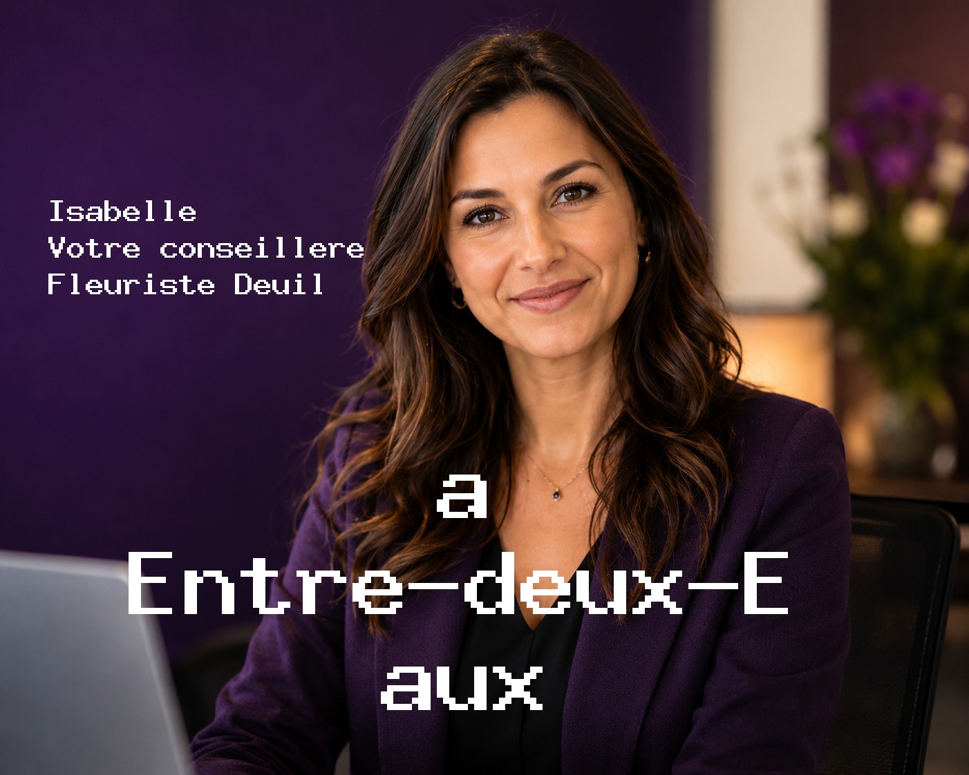 Isabelle, votre conseillère Fleuriste Deuil à Entre-deux-Eaux