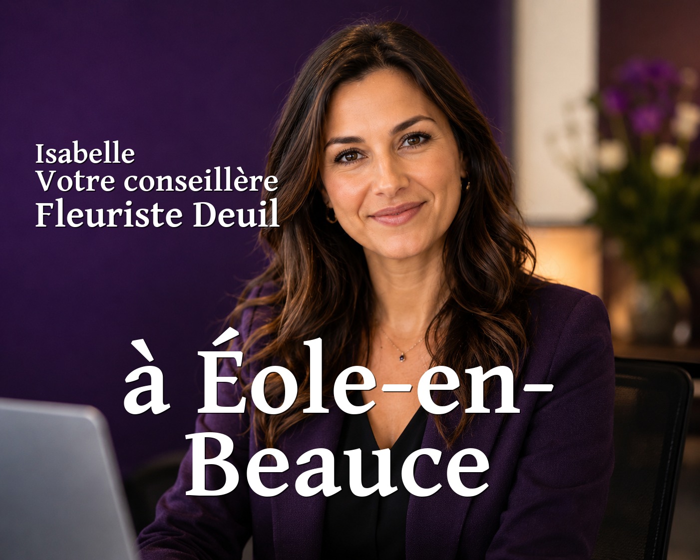 Isabelle, votre conseillère Fleuriste Deuil à Éole-en-Beauce
