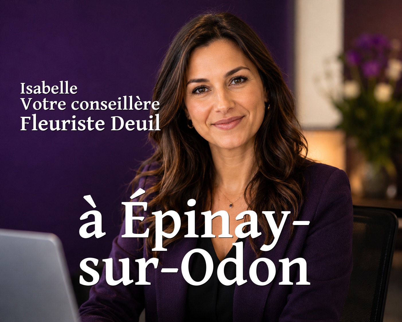 Isabelle, votre conseillère Fleuriste Deuil à Épinay-sur-Odon