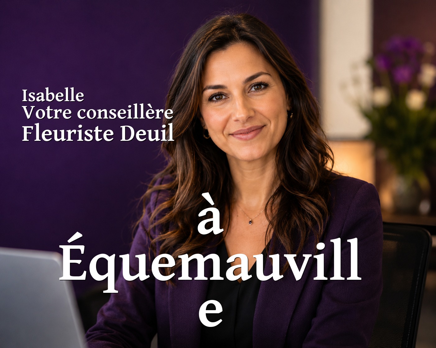 Isabelle, votre conseillère Fleuriste Deuil à Équemauville