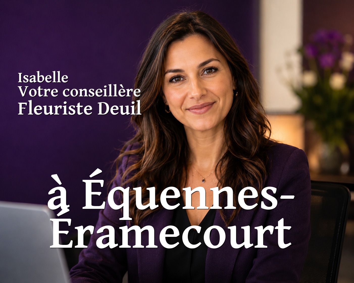 Isabelle, votre conseillère Fleuriste Deuil à Équennes-Éramecourt