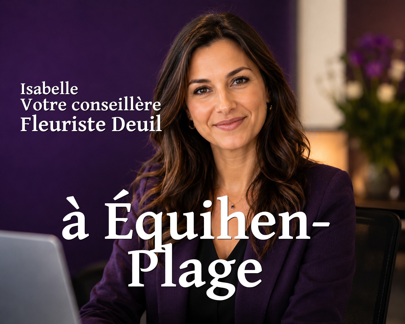 Isabelle, votre conseillère Fleuriste Deuil à Équihen-Plage