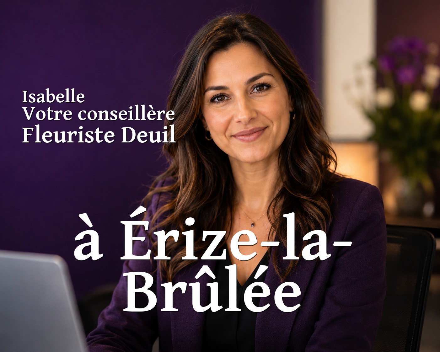 Isabelle, votre conseillère Fleuriste Deuil à Érize-la-Brûlée