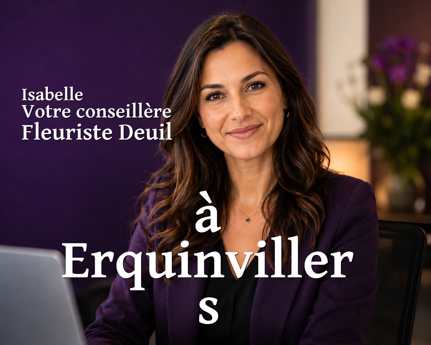 Isabelle, votre conseillère Fleuriste Deuil à Erquinvillers