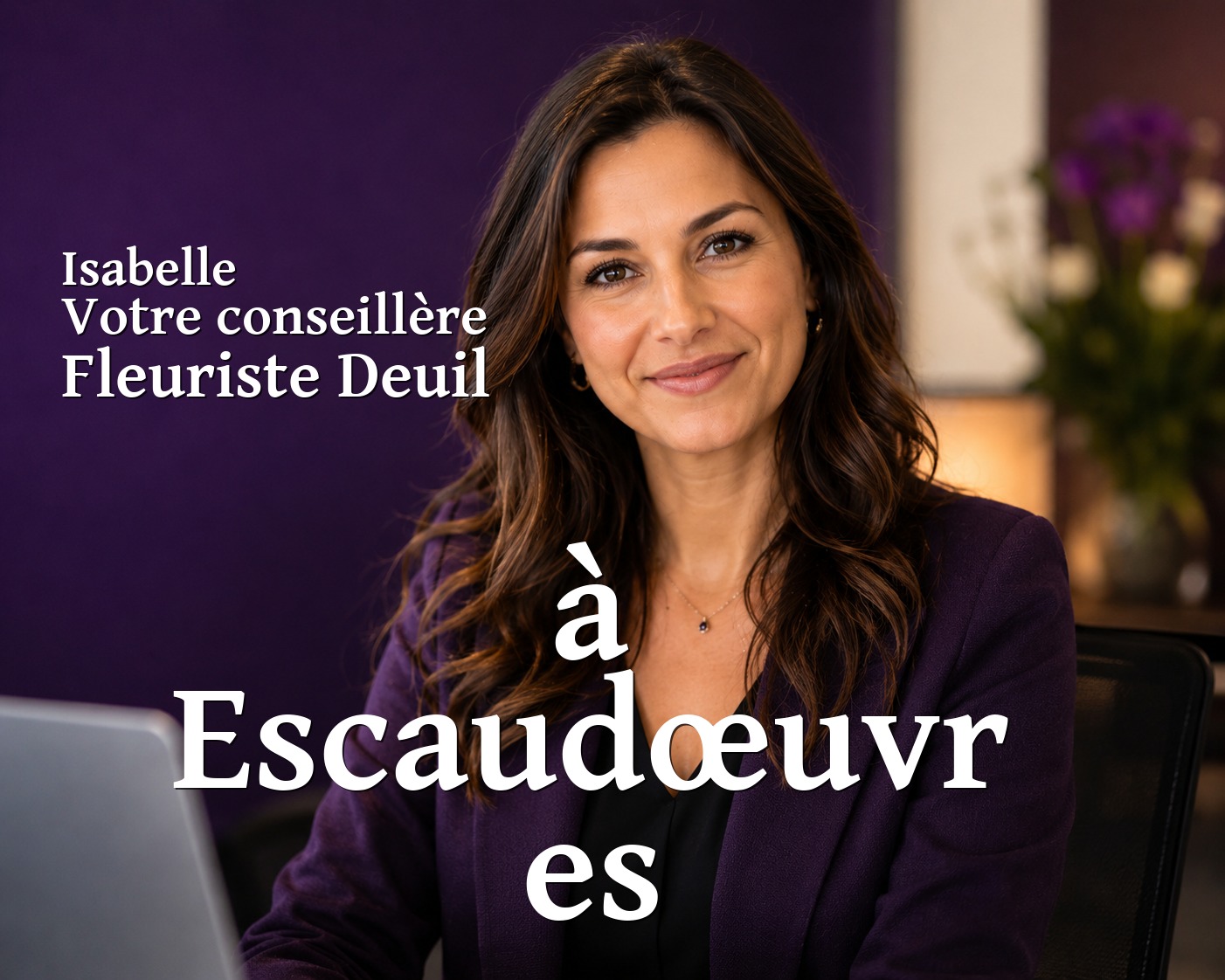 Isabelle, votre conseillère Fleuriste Deuil à Escaudœuvres