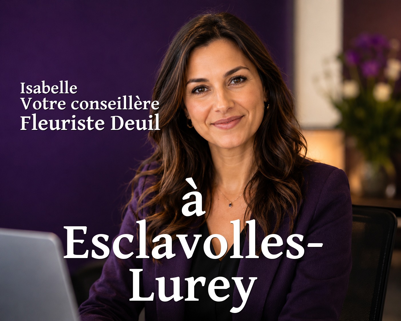 Isabelle, votre conseillère Fleuriste Deuil à Esclavolles-Lurey