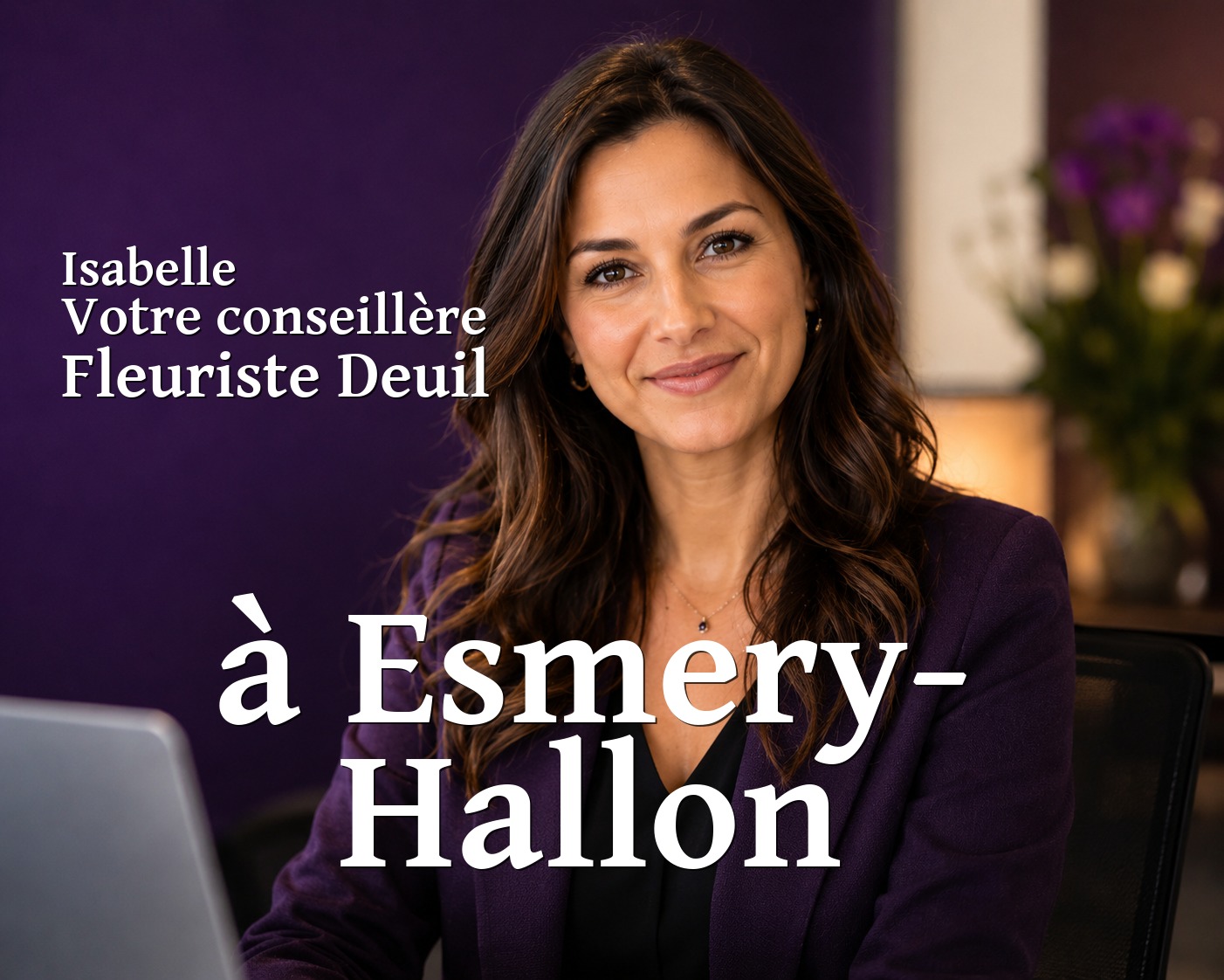 Isabelle, votre conseillère Fleuriste Deuil à Esmery-Hallon