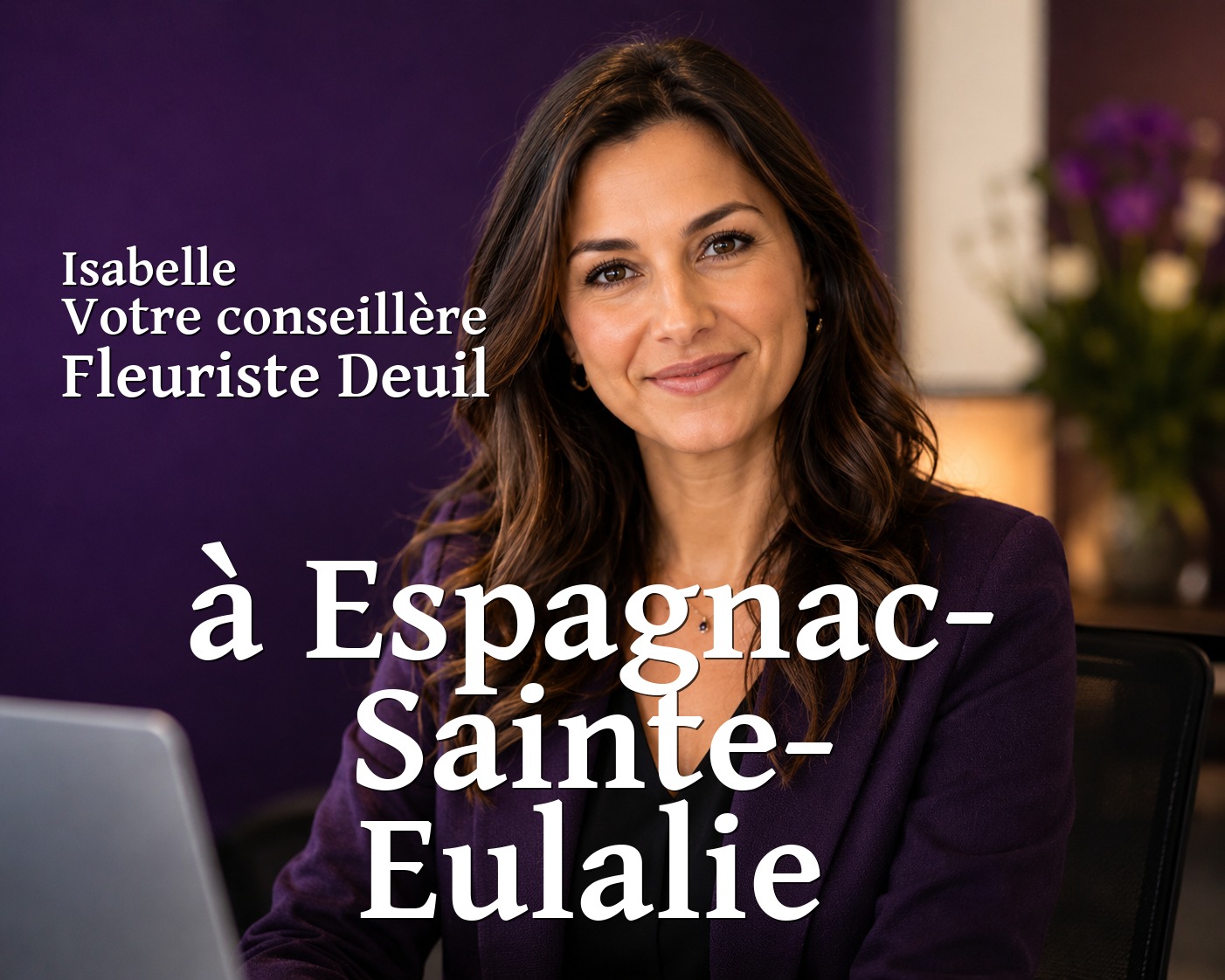 Isabelle, votre conseillère Fleuriste Deuil à Espagnac-Sainte-Eulalie