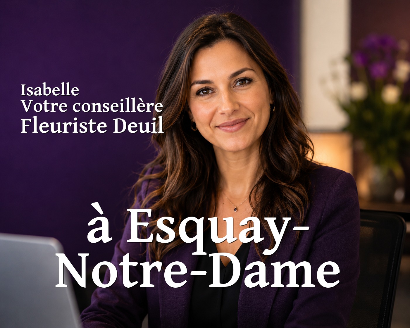 Isabelle, votre conseillère Fleuriste Deuil à Esquay-Notre-Dame