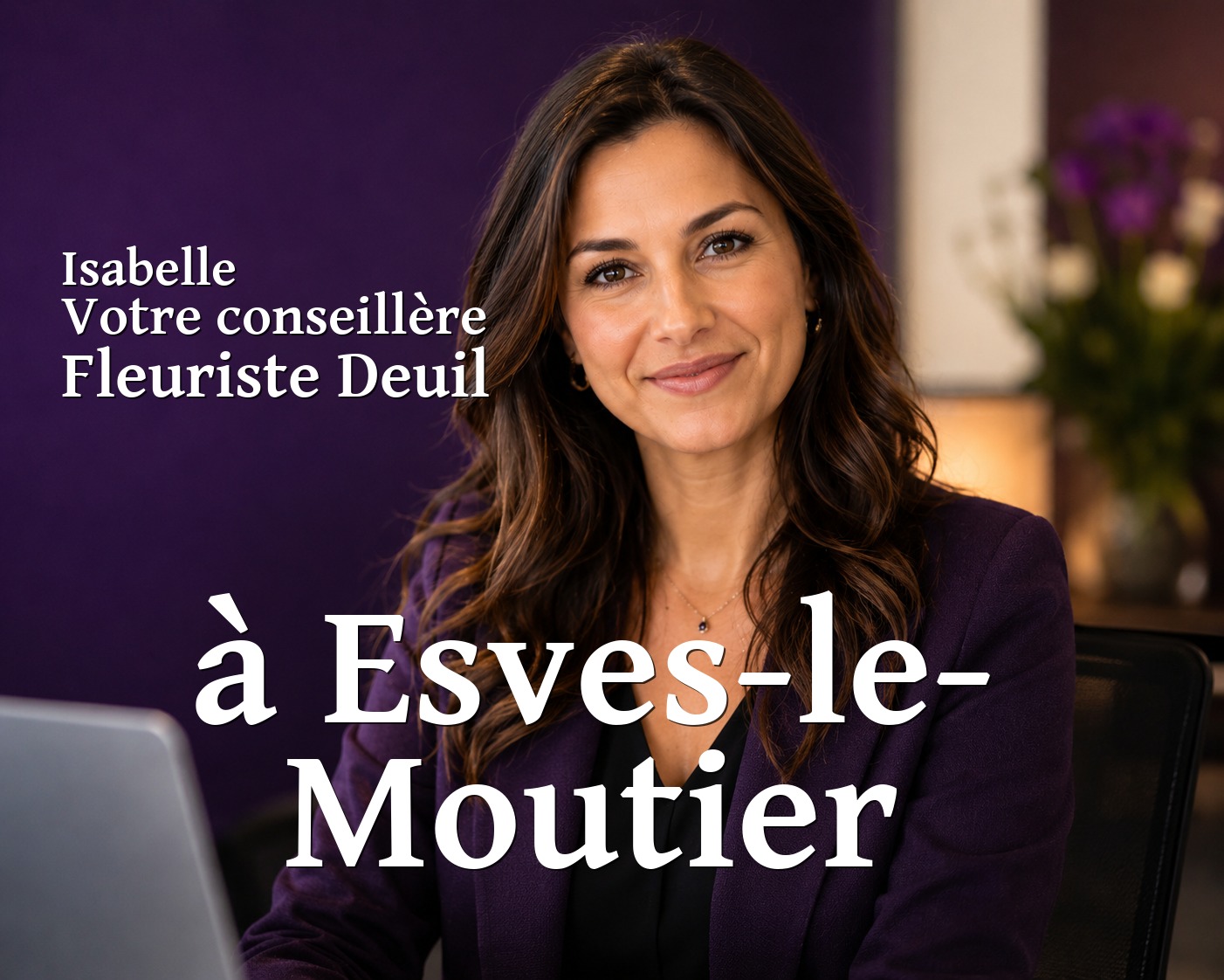 Isabelle, votre conseillère Fleuriste Deuil à Esves-le-Moutier