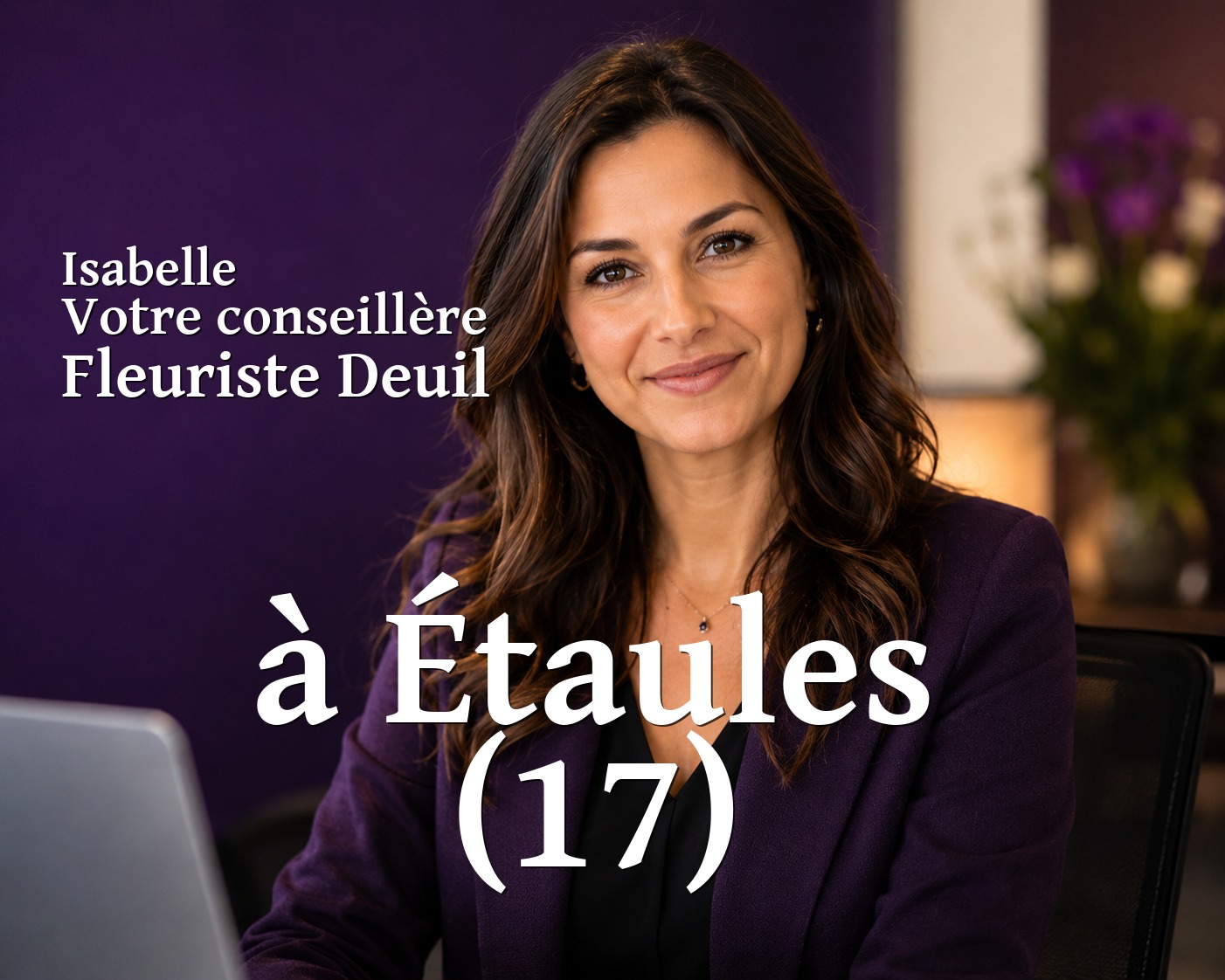 Isabelle, votre conseillère Fleuriste Deuil à Étaules (17)