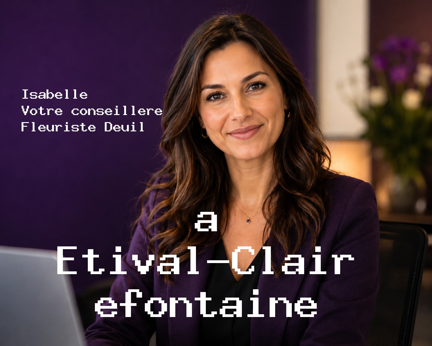 Isabelle, votre conseillère Fleuriste Deuil à Étival-Clairefontaine
