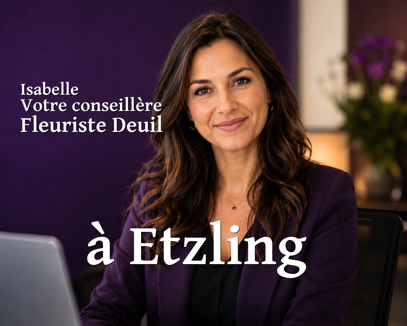 Isabelle, votre conseillère Fleuriste Deuil à Etzling