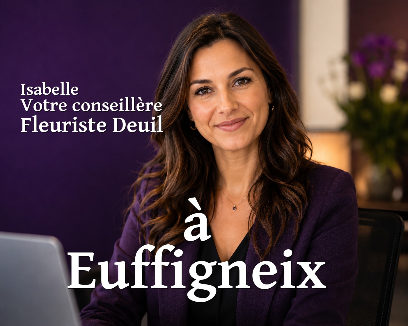 Isabelle, votre conseillère Fleuriste Deuil à Euffigneix