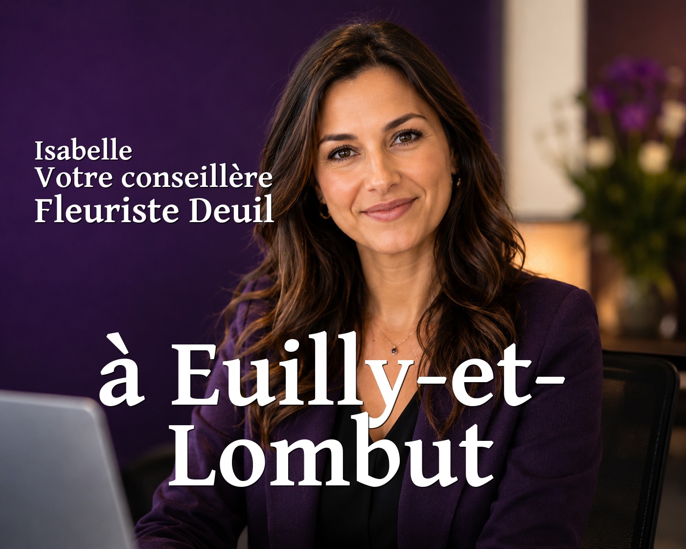 Isabelle, votre conseillère Fleuriste Deuil à Euilly-et-Lombut