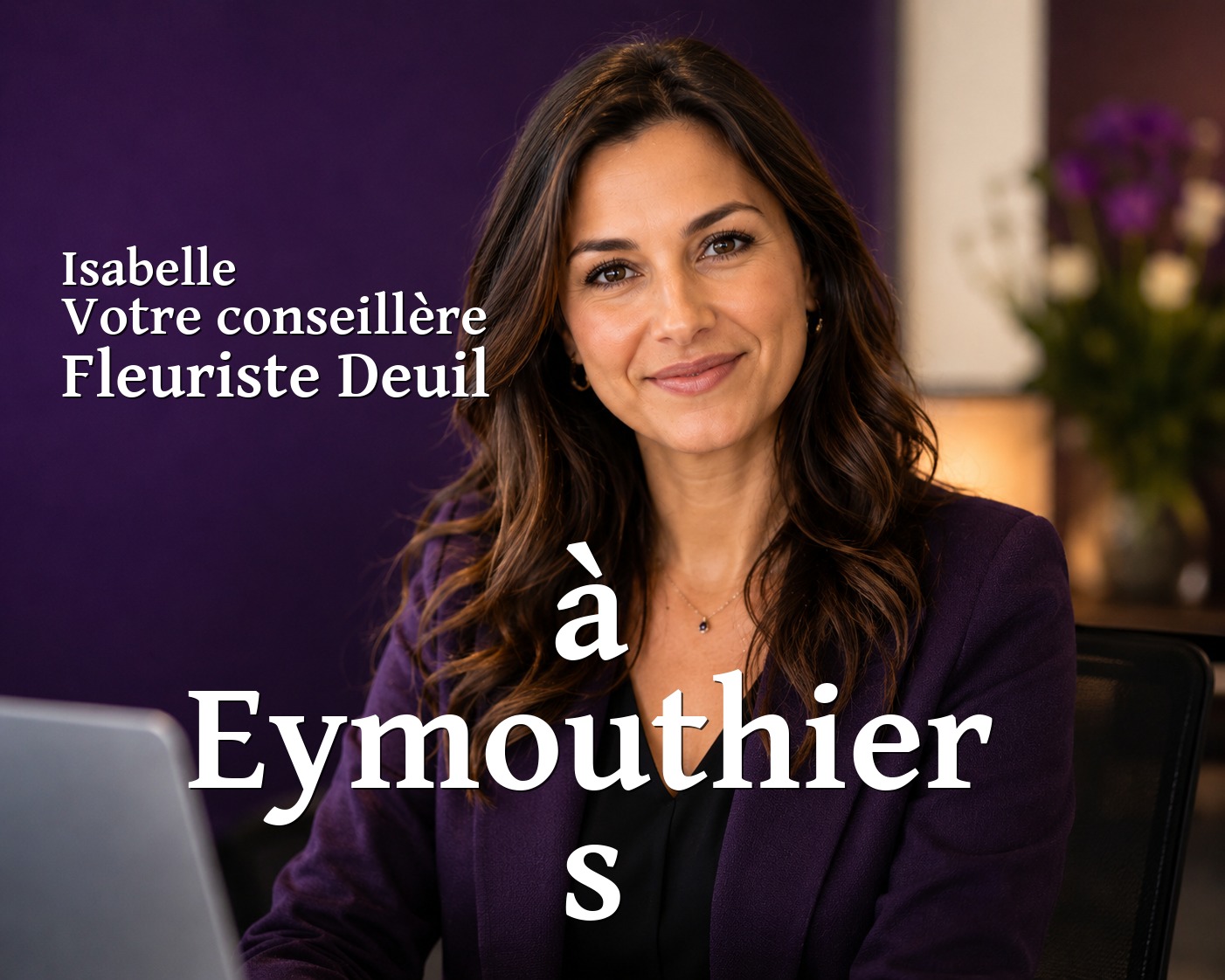 Isabelle, votre conseillère Fleuriste Deuil à Eymouthiers