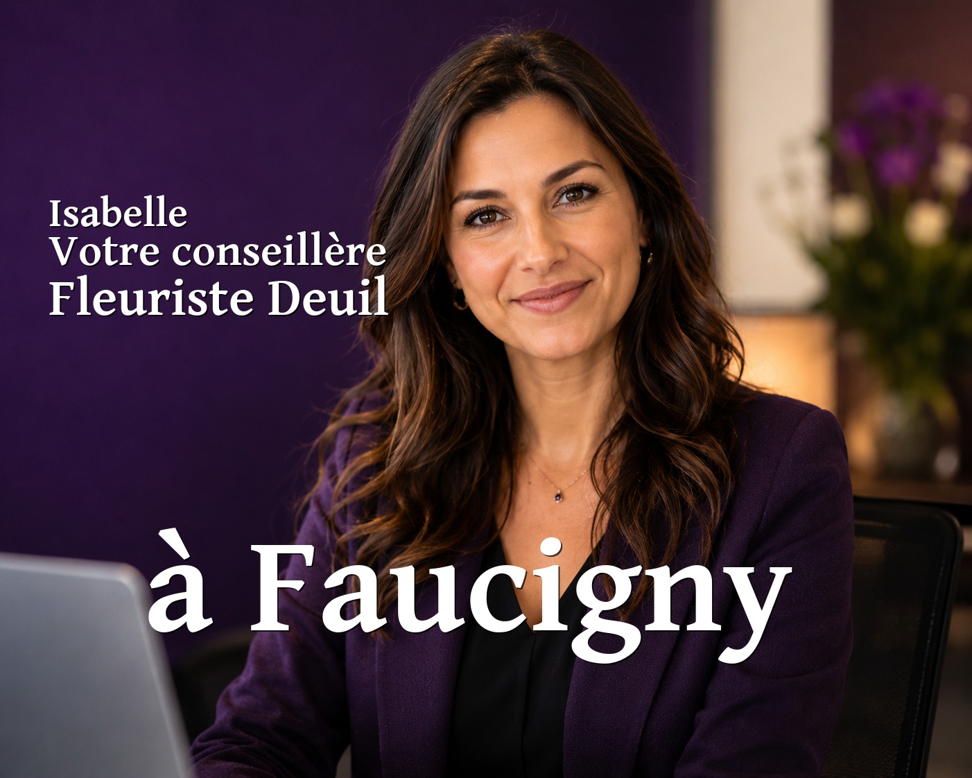 Isabelle, votre conseillère Fleuriste Deuil à Faucigny