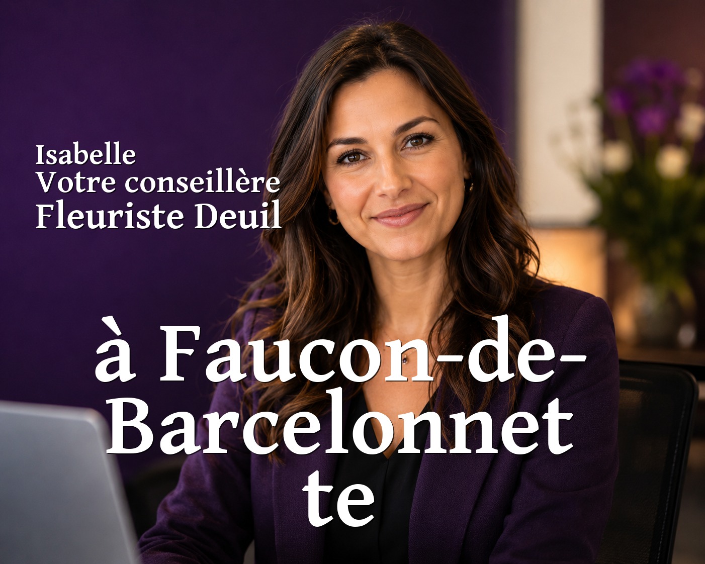 Isabelle, votre conseillère Fleuriste Deuil à Faucon-de-Barcelonnette