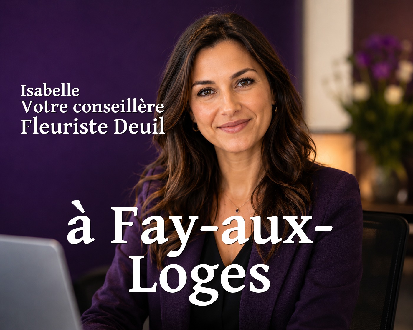 Isabelle, votre conseillère Fleuriste Deuil à Fay-aux-Loges