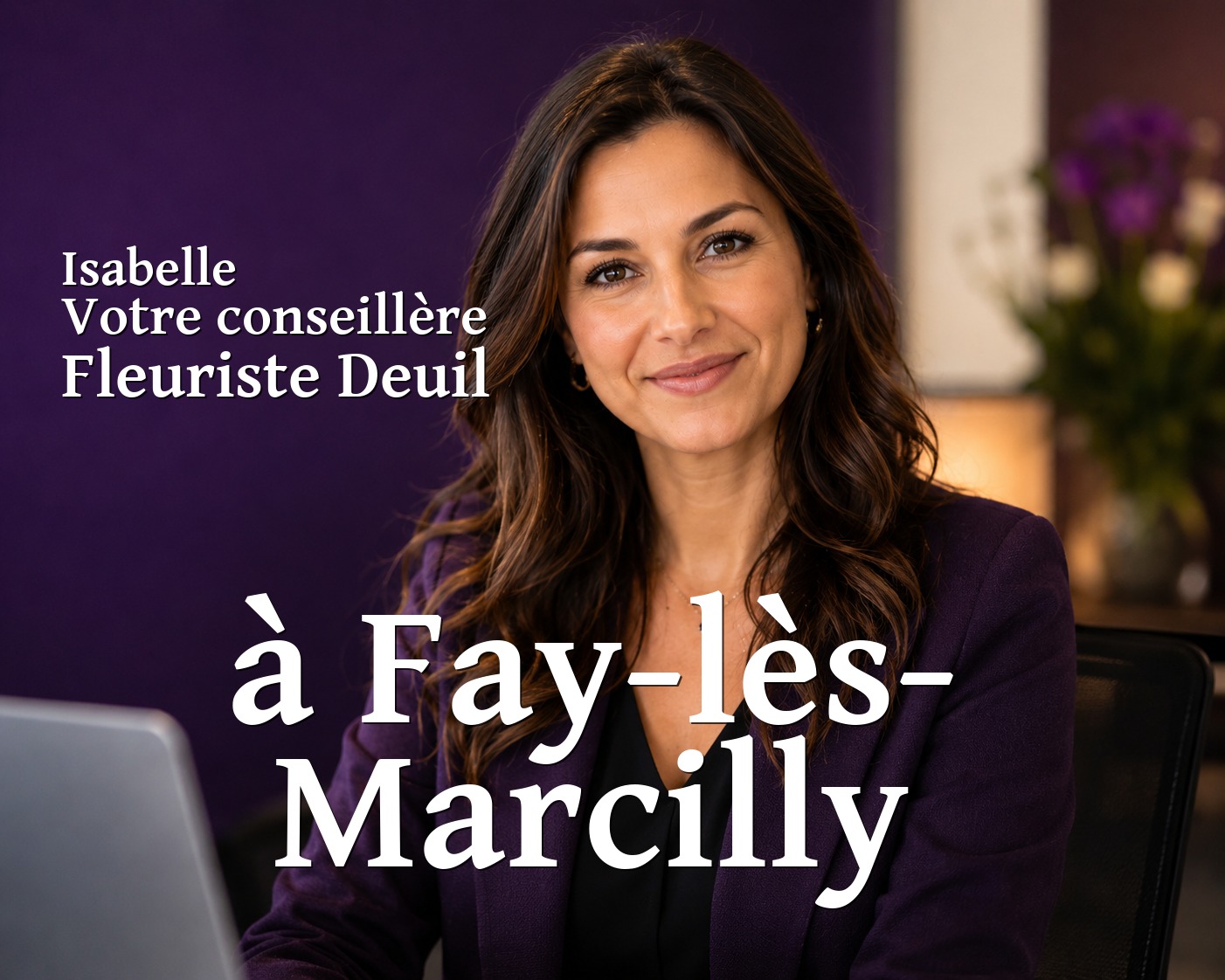 Isabelle, votre conseillère Fleuriste Deuil à Fay-lès-Marcilly
