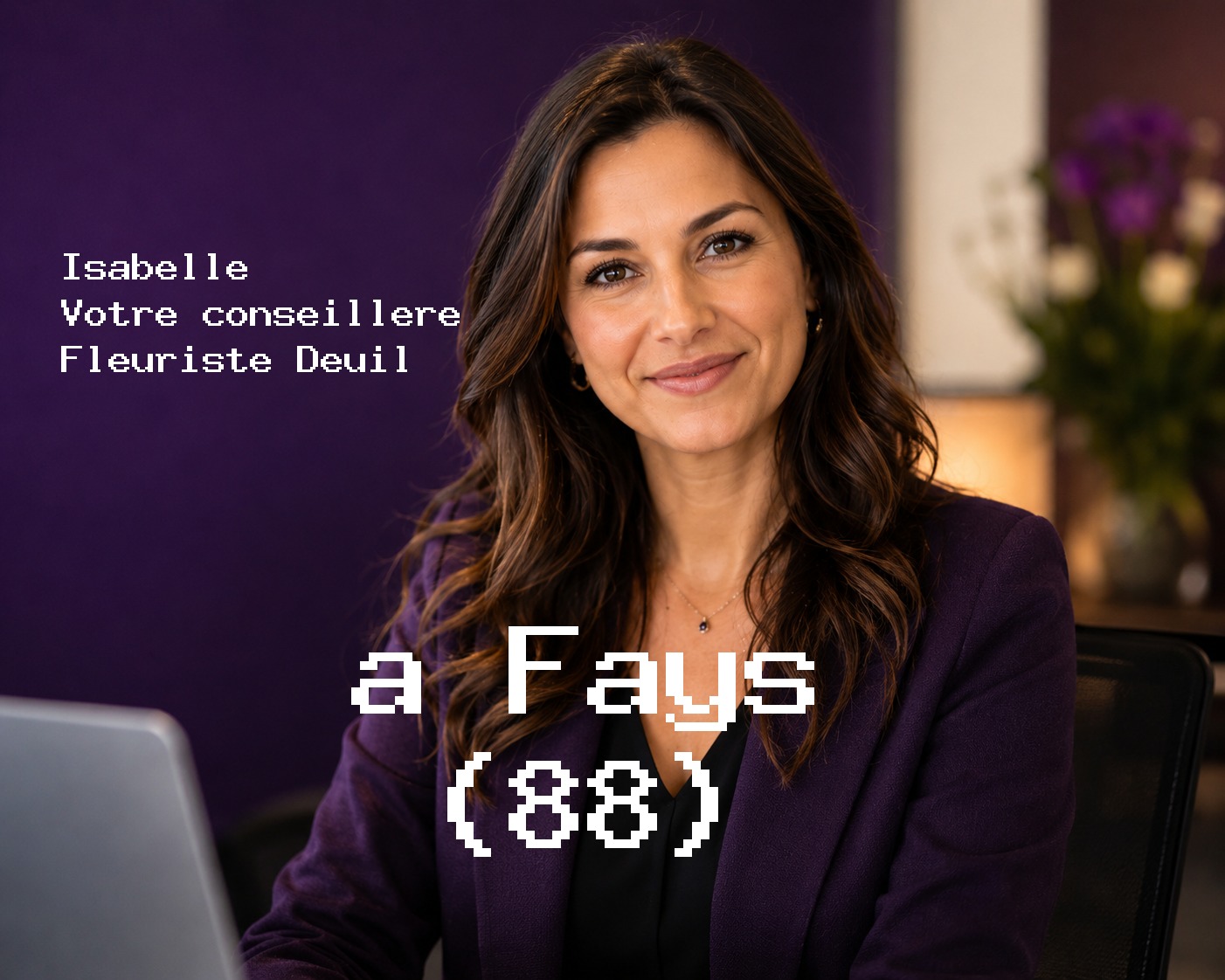 Isabelle, votre conseillère Fleuriste Deuil à Fays (88)