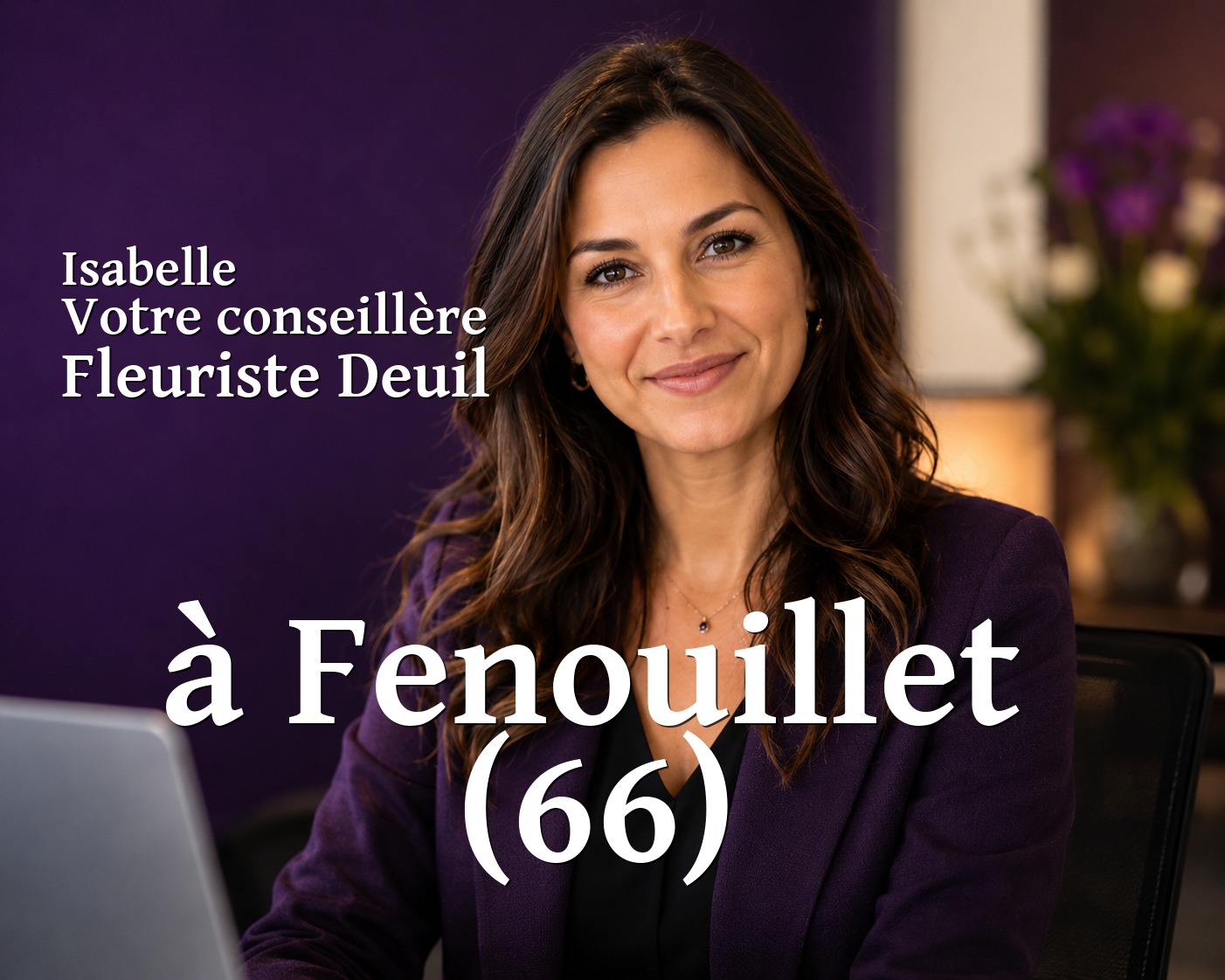 Isabelle, votre conseillère Fleuriste Deuil à Fenouillet (66)