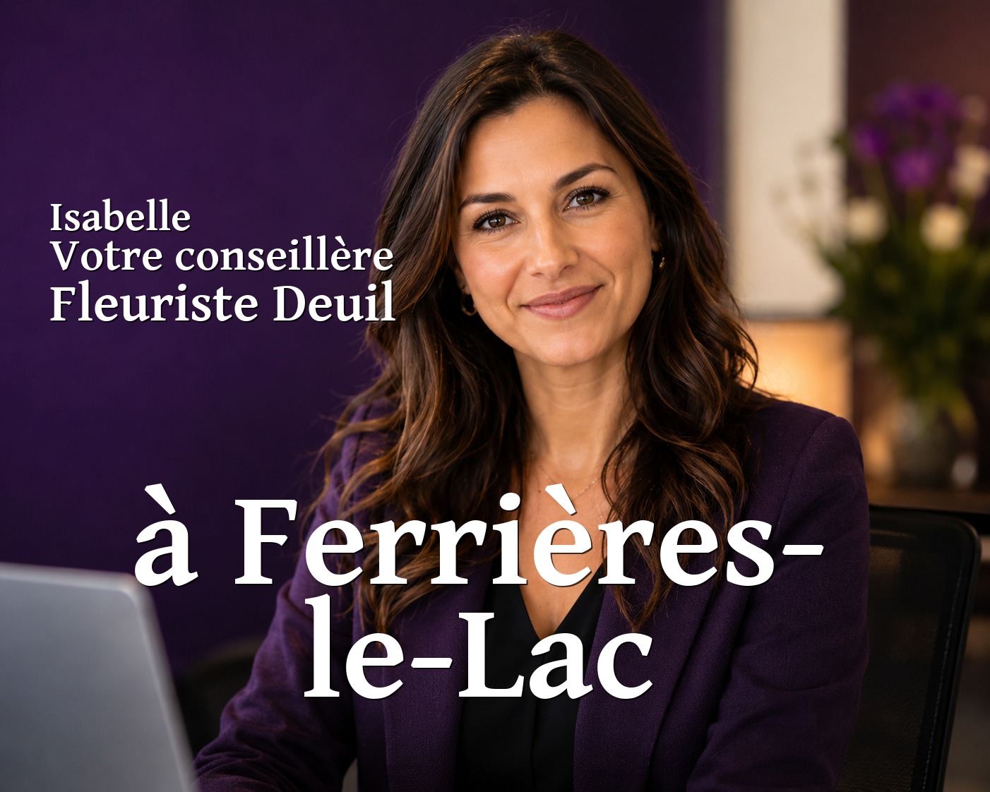 Isabelle, votre conseillère Fleuriste Deuil à Ferrières-le-Lac