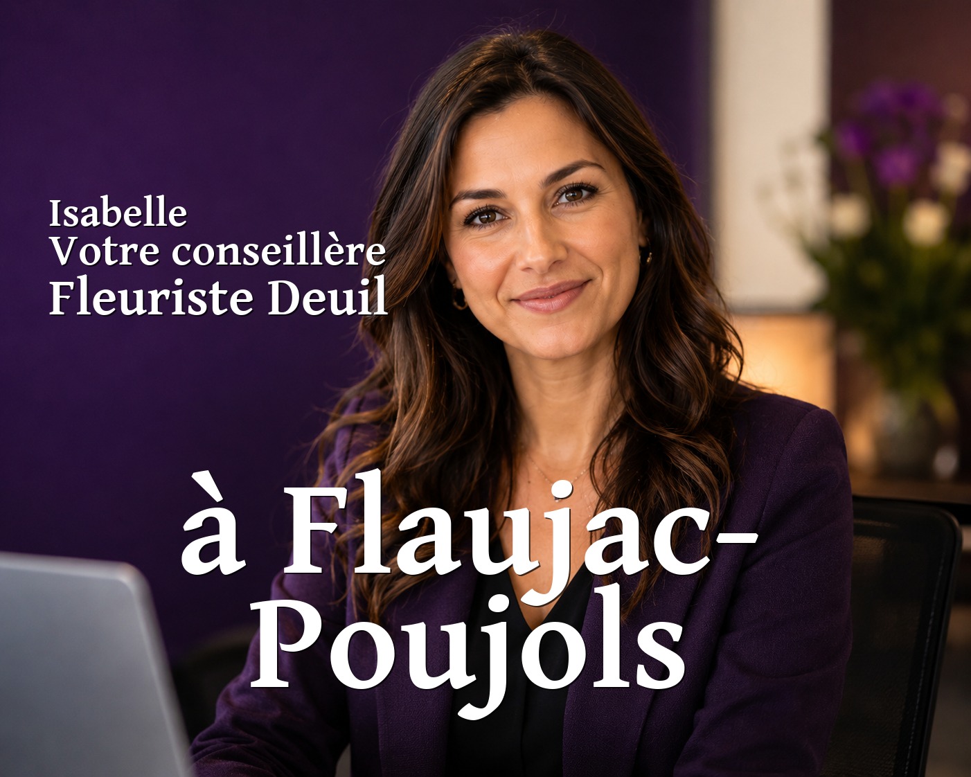 Isabelle, votre conseillère Fleuriste Deuil à Flaujac-Poujols