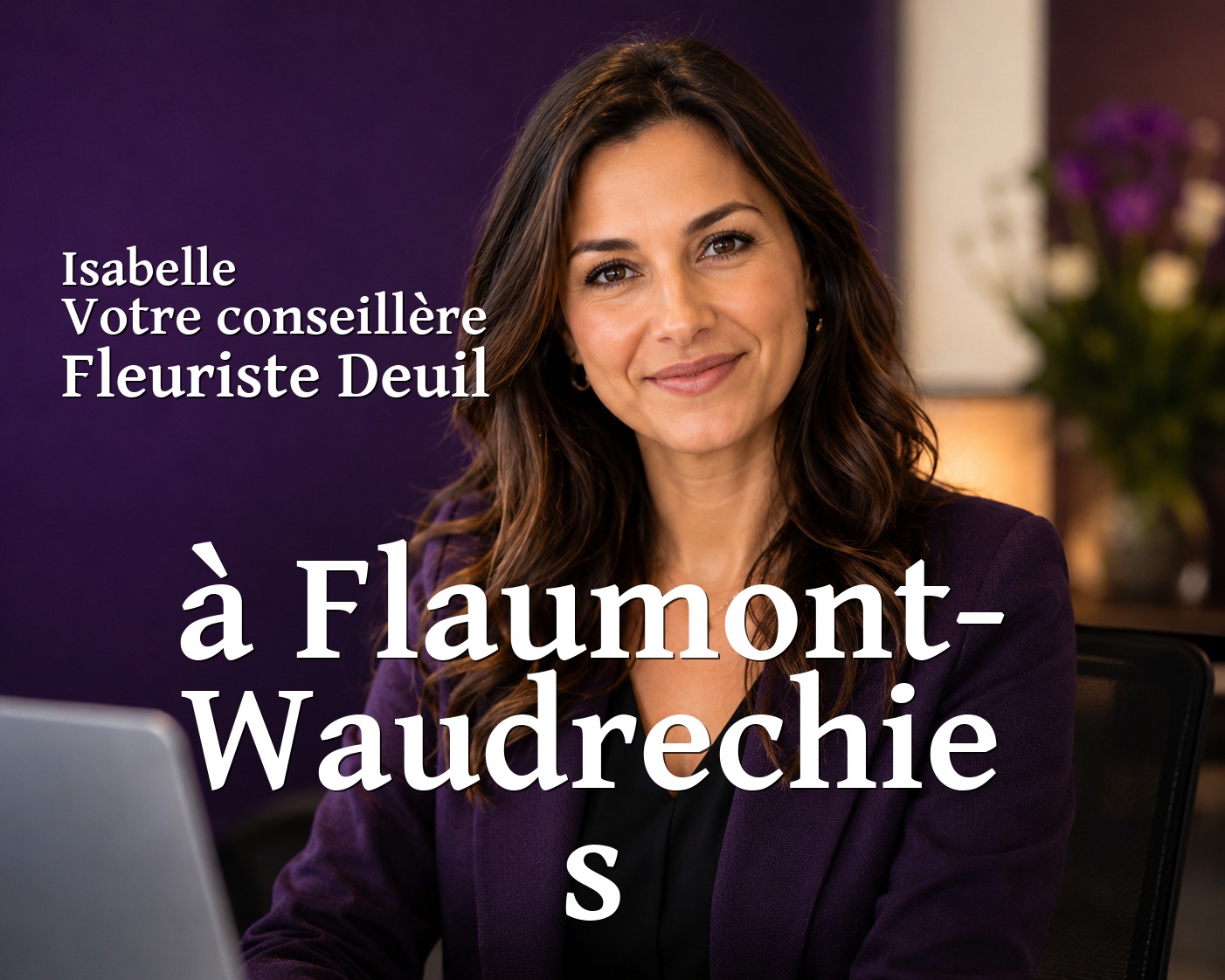 Isabelle, votre conseillère Fleuriste Deuil à Flaumont-Waudrechies