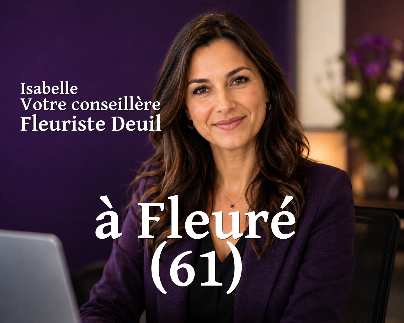 Isabelle, votre conseillère Fleuriste Deuil à Fleuré (61)