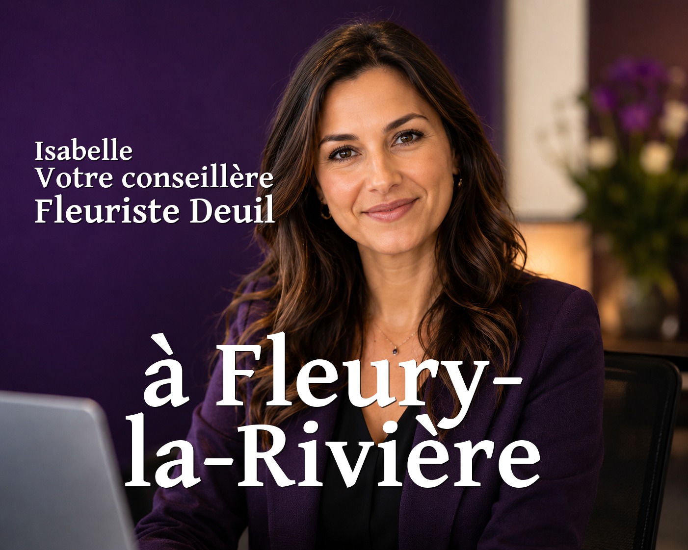 Isabelle, votre conseillère Fleuriste Deuil à Fleury-la-Rivière