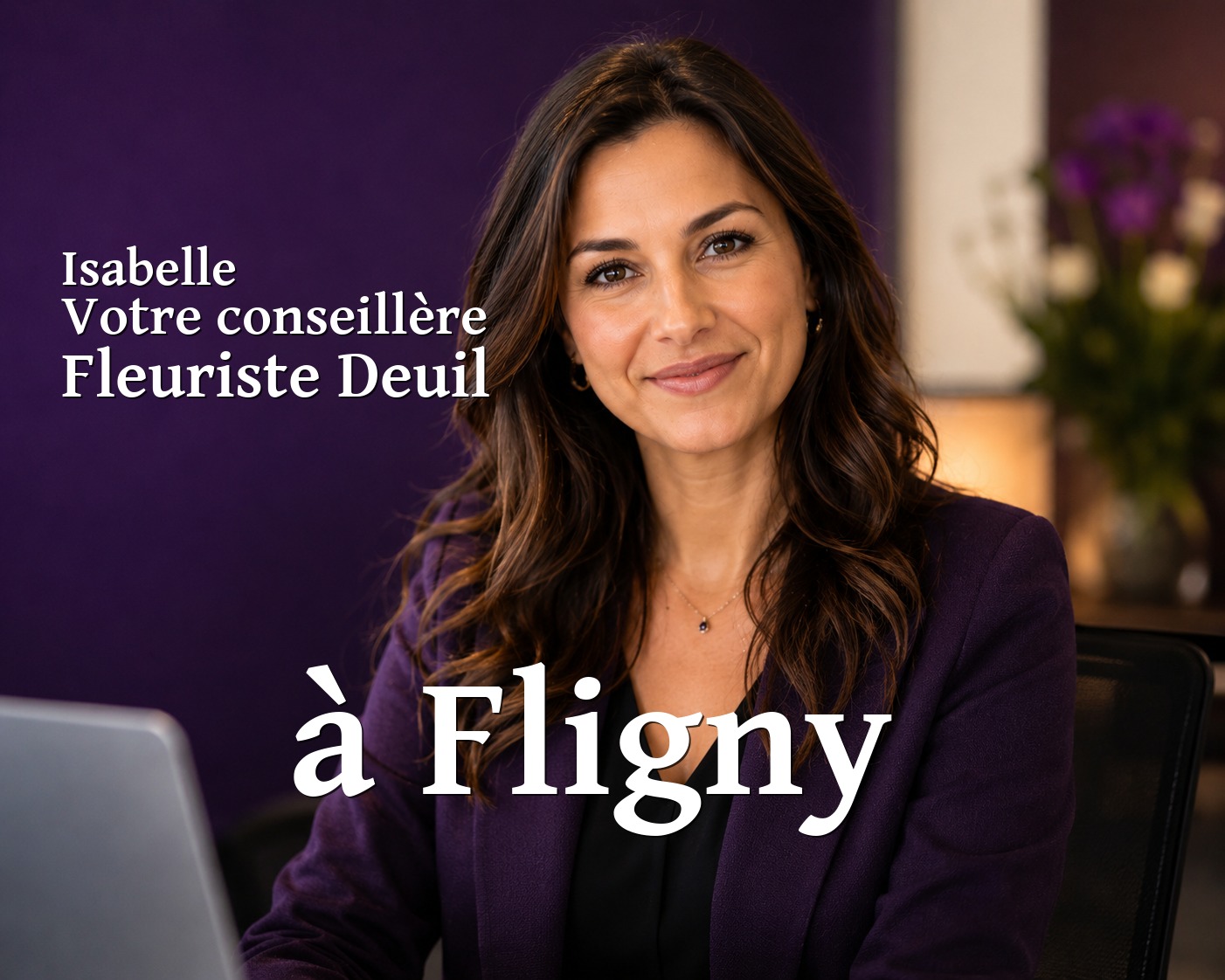 Isabelle, votre conseillère Fleuriste Deuil à Fligny