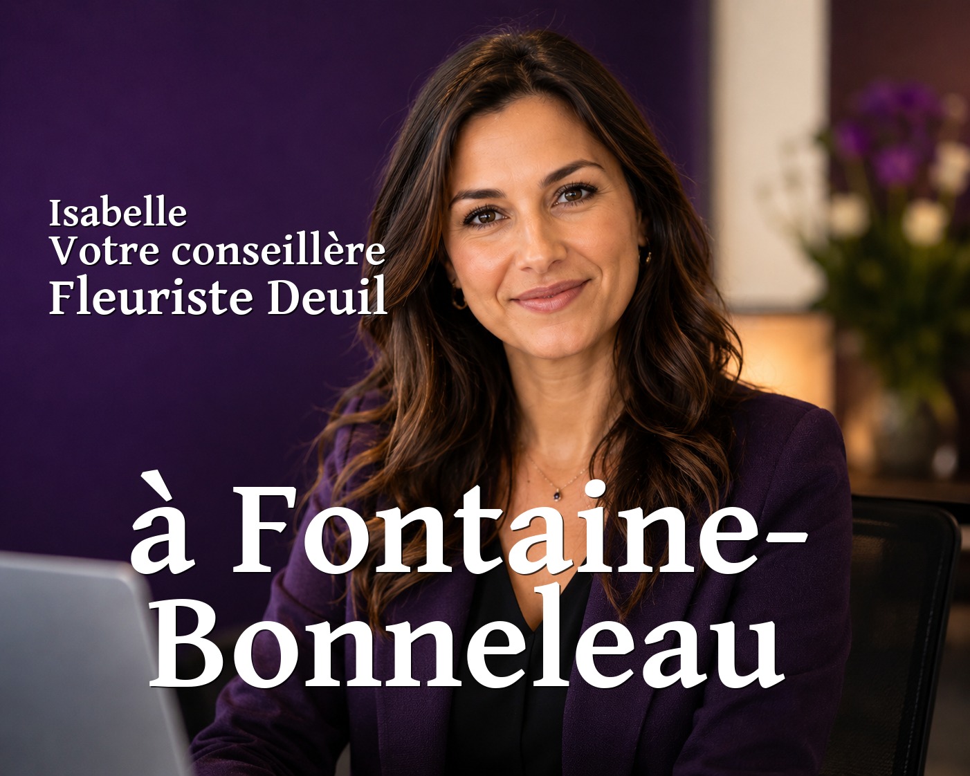 Isabelle, votre conseillère Fleuriste Deuil à Fontaine-Bonneleau