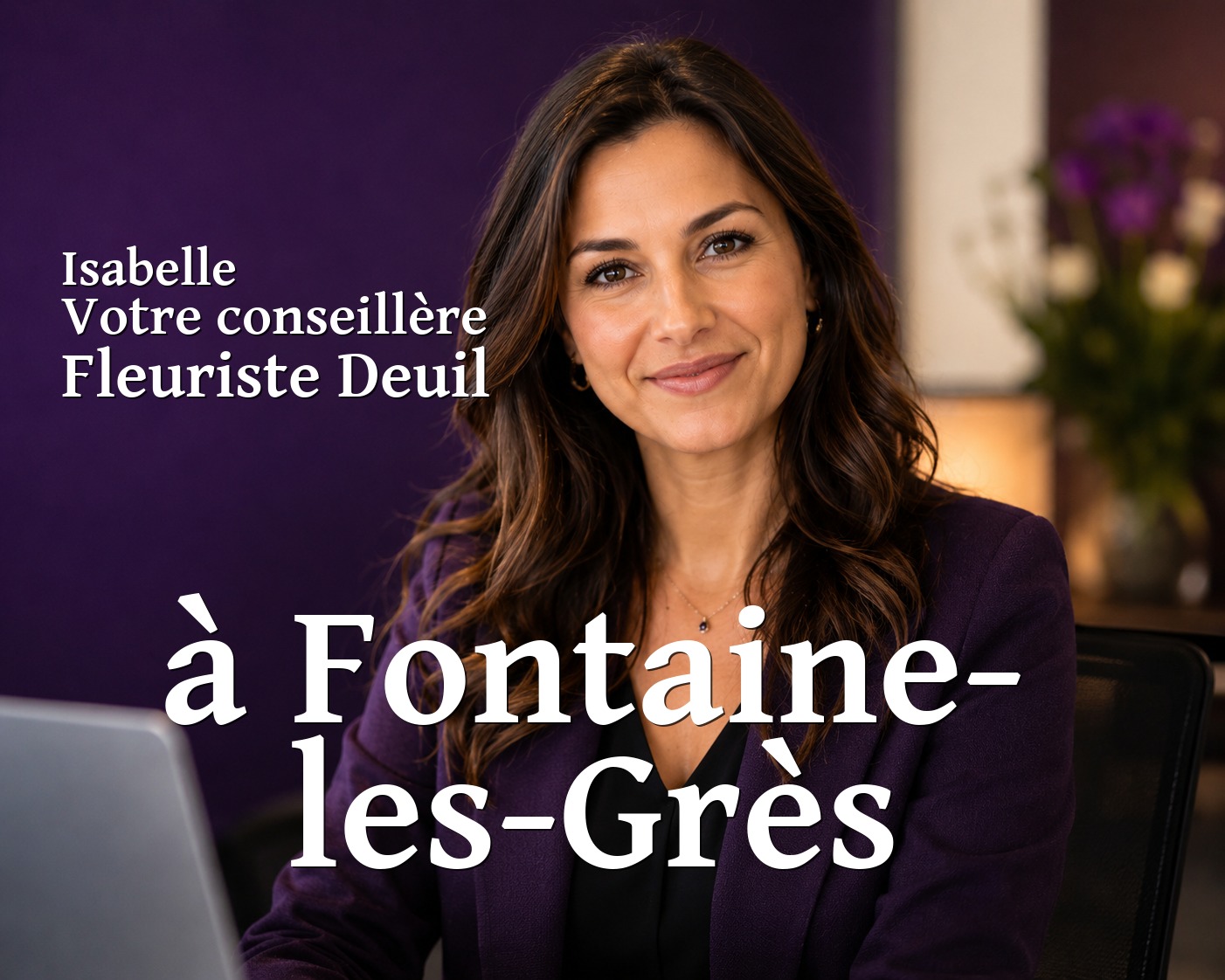 Isabelle, votre conseillère Fleuriste Deuil à Fontaine-les-Grès