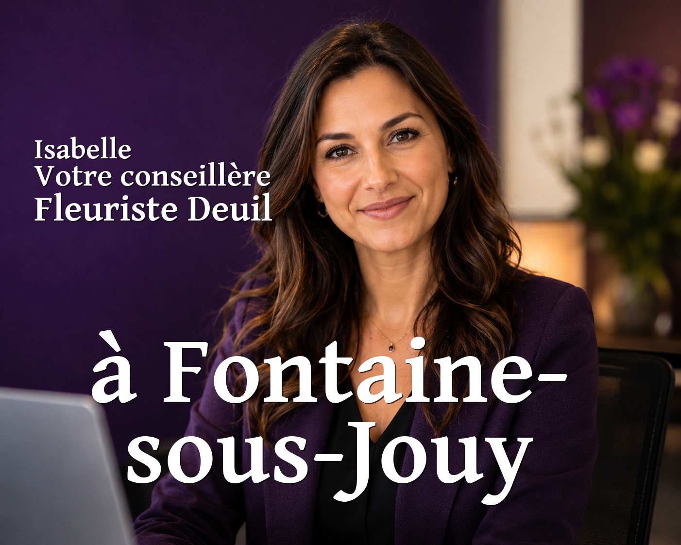 Isabelle, votre conseillère Fleuriste Deuil à Fontaine-sous-Jouy