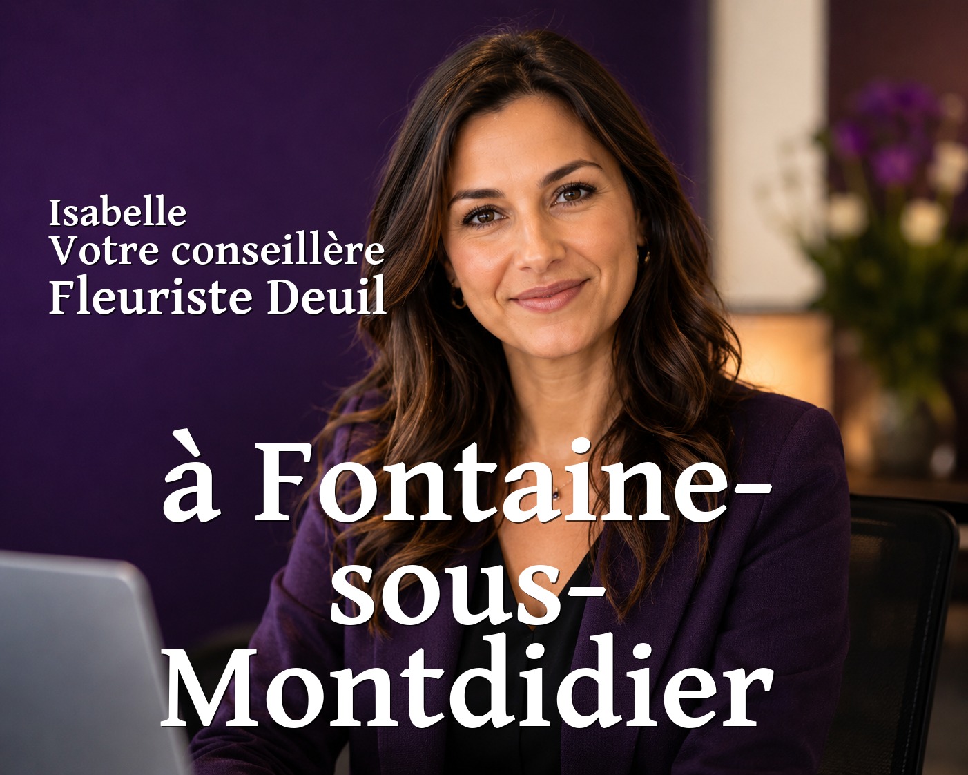 Isabelle, votre conseillère Fleuriste Deuil à Fontaine-sous-Montdidier