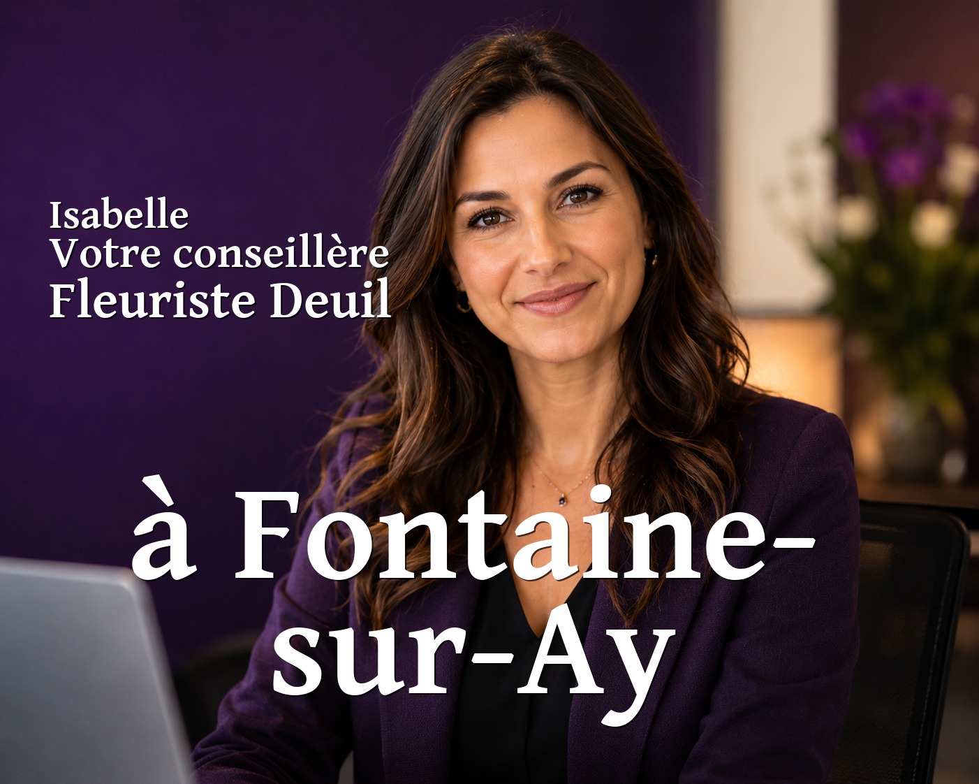 Isabelle, votre conseillère Fleuriste Deuil à Fontaine-sur-Ay