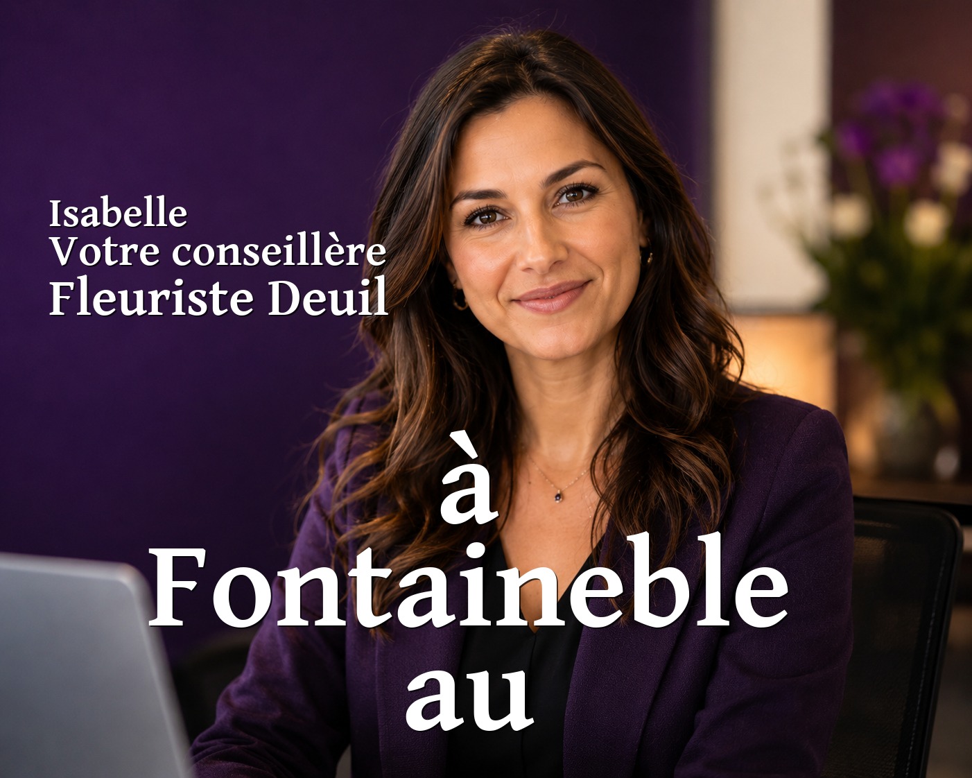 Isabelle, votre conseillère Fleuriste Deuil à Fontainebleau