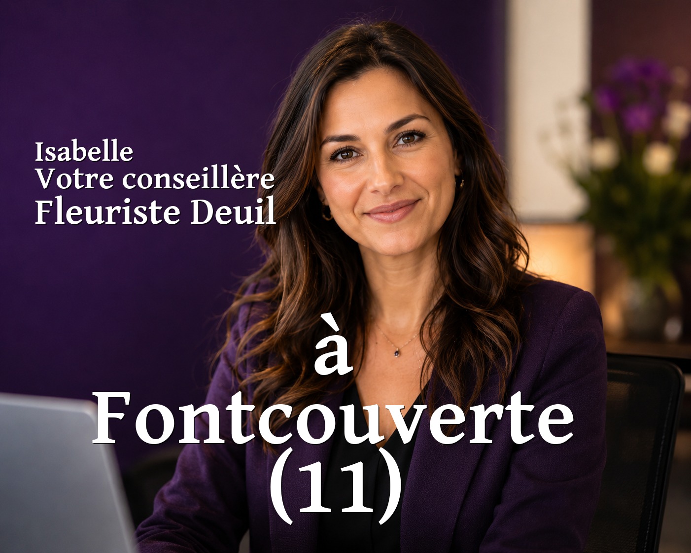 Isabelle, votre conseillère Fleuriste Deuil à Fontcouverte (11)