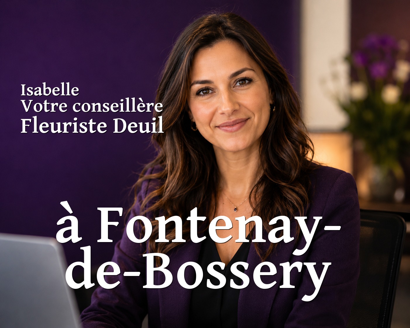 Isabelle, votre conseillère Fleuriste Deuil à Fontenay-de-Bossery