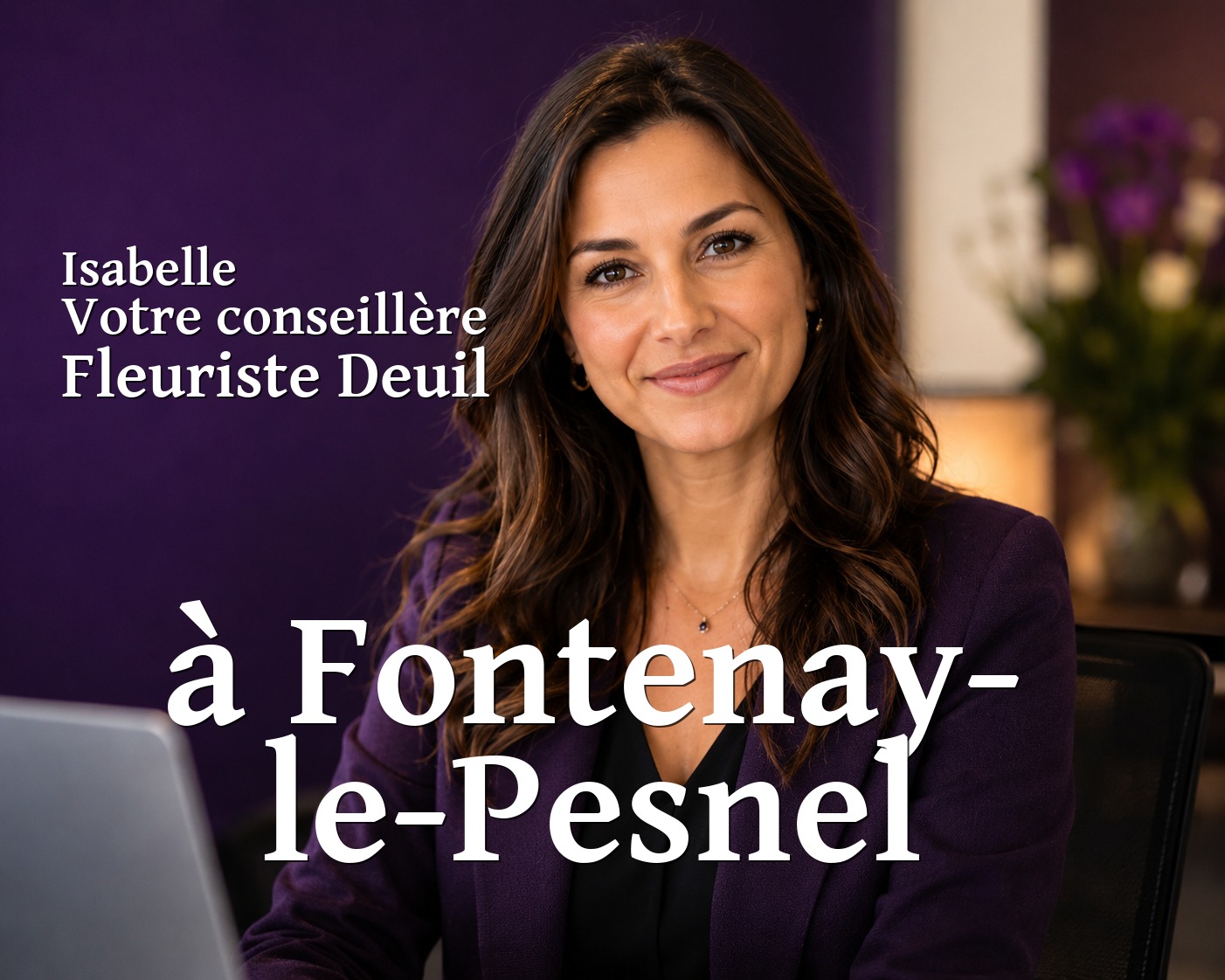 Isabelle, votre conseillère Fleuriste Deuil à Fontenay-le-Pesnel