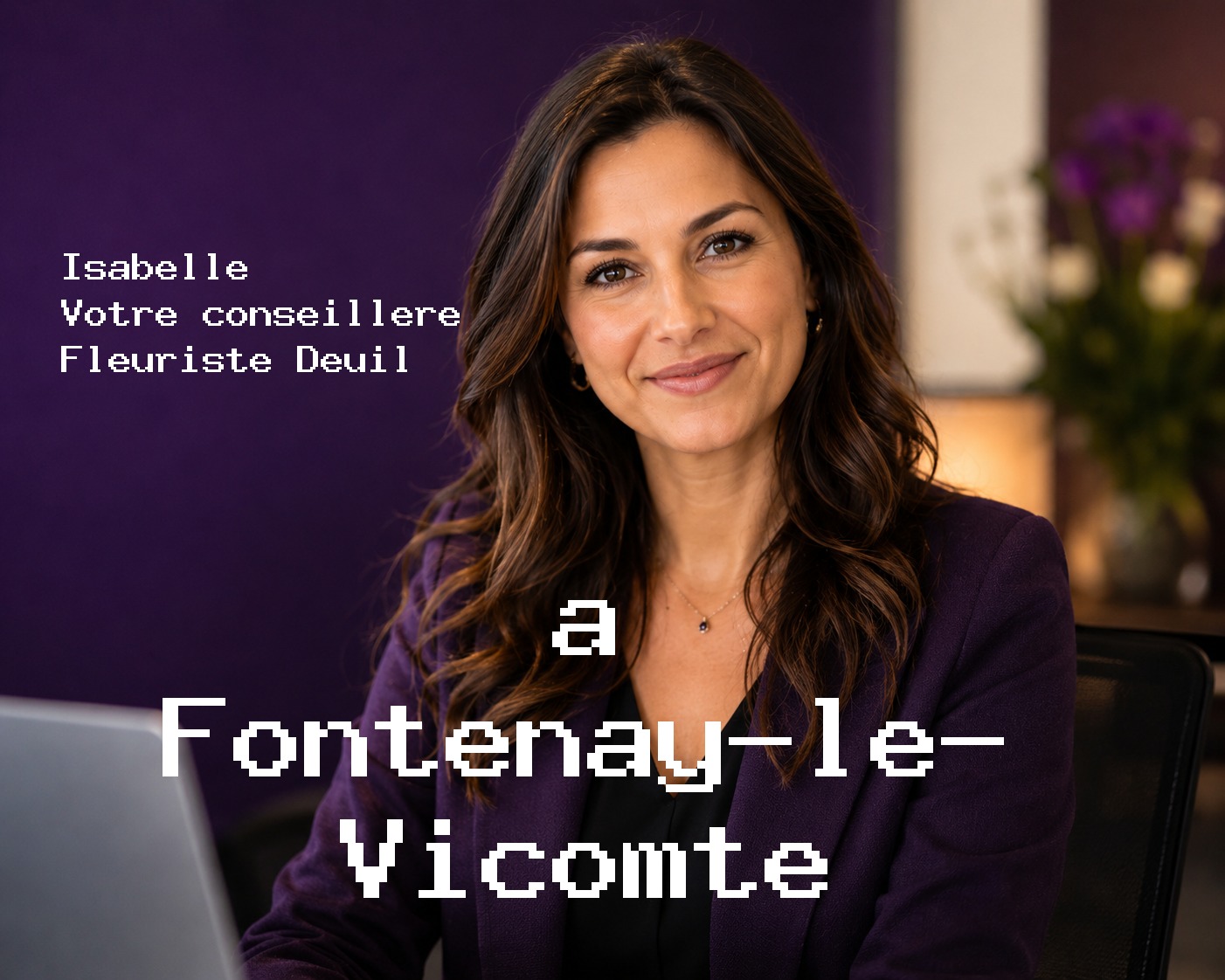 Isabelle, votre conseillère Fleuriste Deuil à Fontenay-le-Vicomte