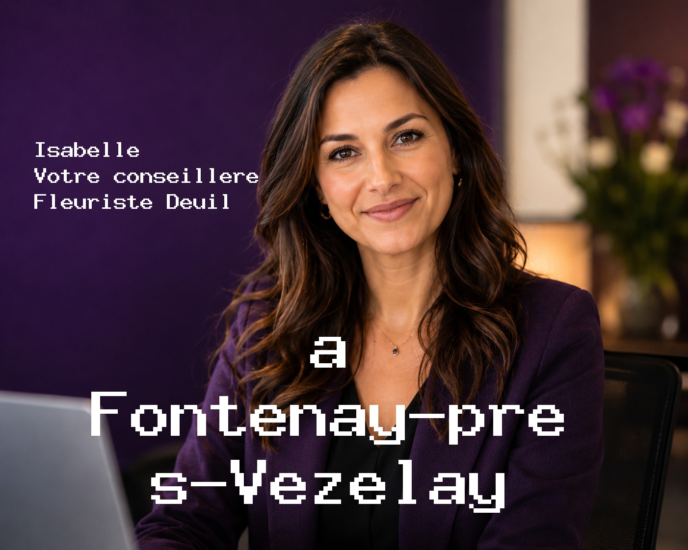 Isabelle, votre conseillère Fleuriste Deuil à Fontenay-près-Vézelay