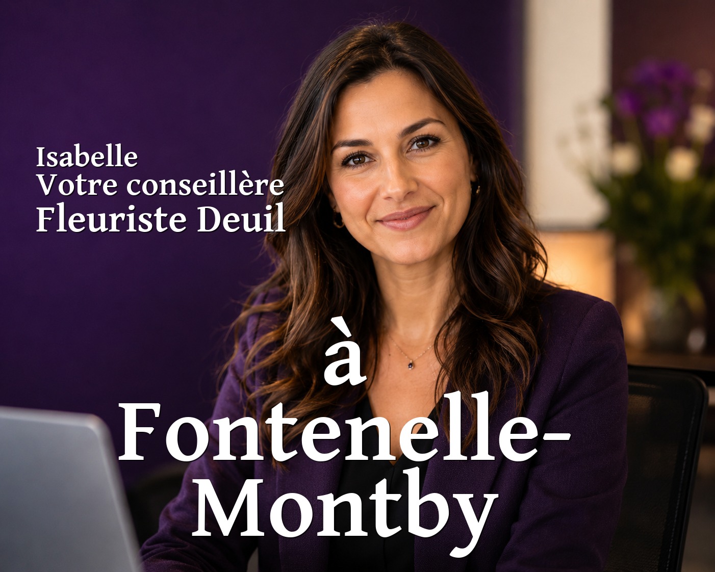 Isabelle, votre conseillère Fleuriste Deuil à Fontenelle-Montby