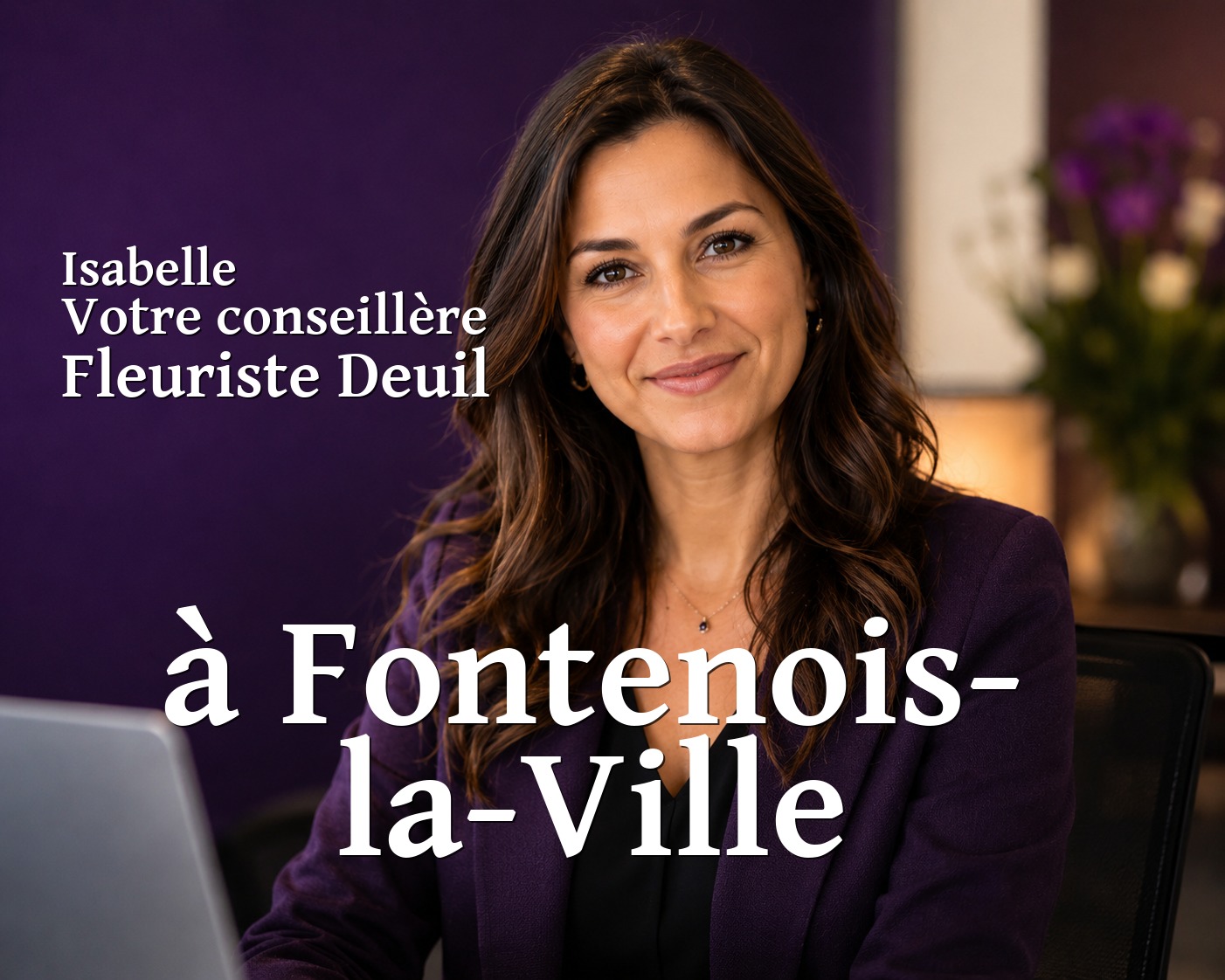 Isabelle, votre conseillère Fleuriste Deuil à Fontenois-la-Ville