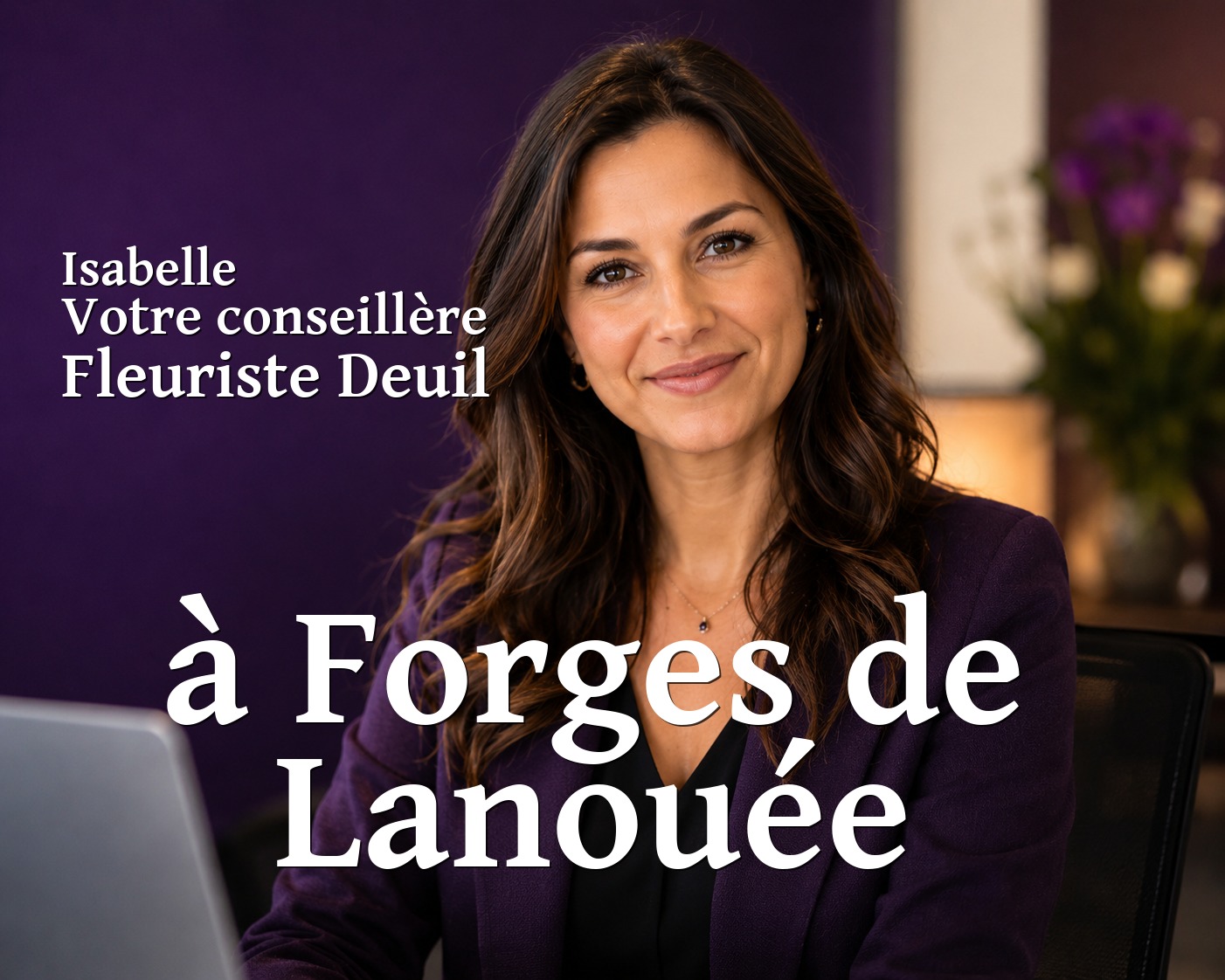 Isabelle, votre conseillère Fleuriste Deuil à Forges de Lanouée