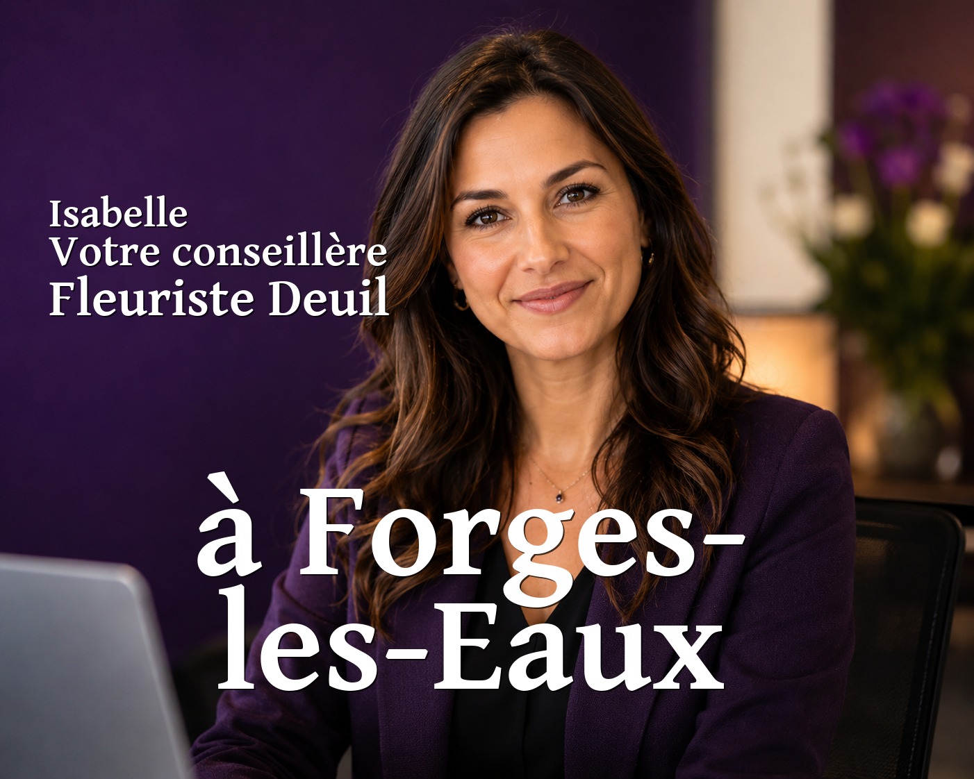 Isabelle, votre conseillère Fleuriste Deuil à Forges-les-Eaux