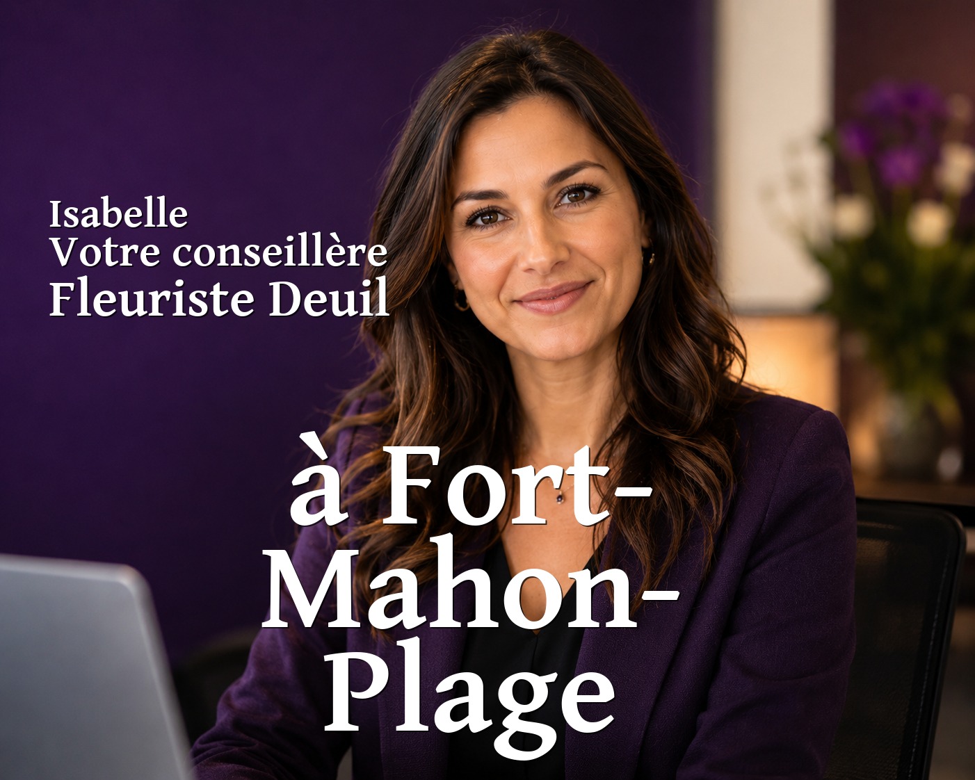 Isabelle, votre conseillère Fleuriste Deuil à Fort-Mahon-Plage