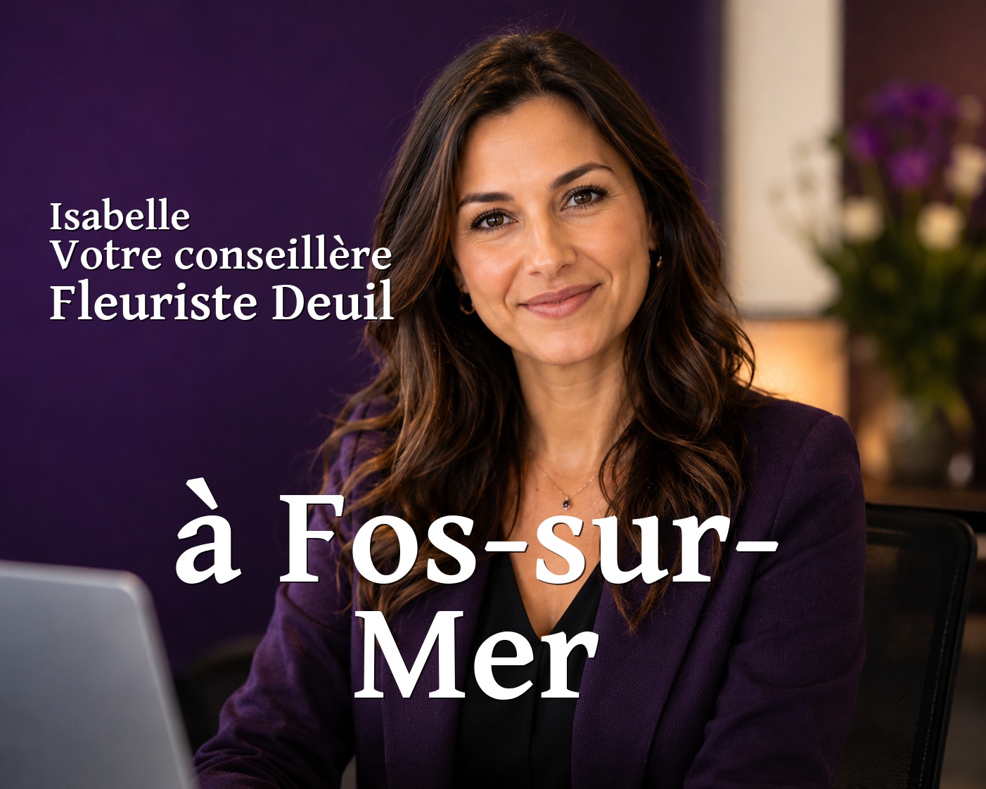 Isabelle, votre conseillère Fleuriste Deuil à Fos-sur-Mer